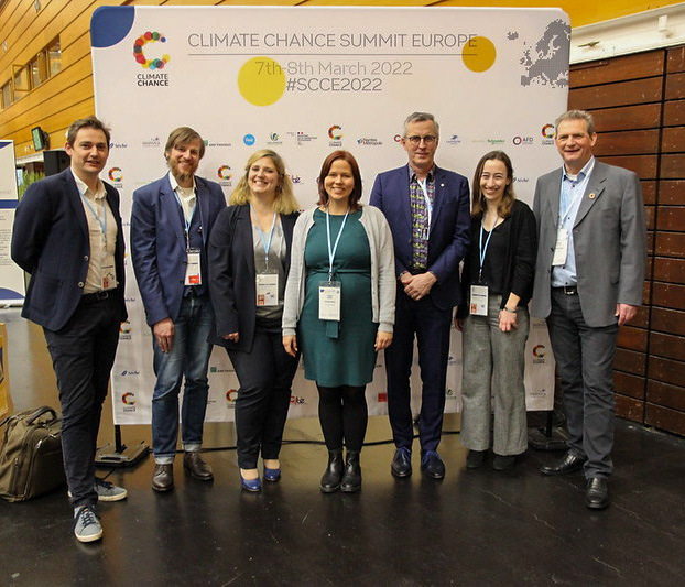 Group photo at the Climate Chance Summit Europe 2022