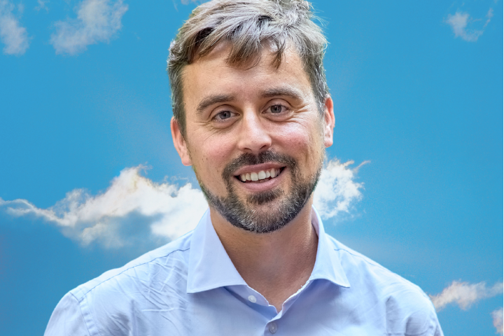 Portrait of Marc Serra Solé, Climate Alliance Board Member and Deputy Climate & Energy Transition Chair, Deputy Citizens’ Participation Councillor, Barcelona